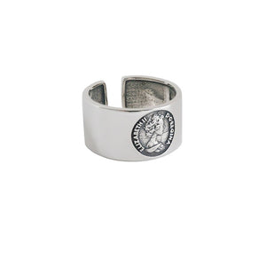 Signet Wide Band Ring