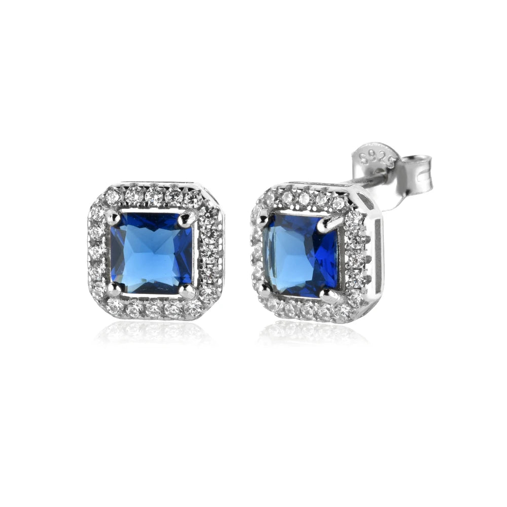 LUXE Esther Halo Stud Earrings