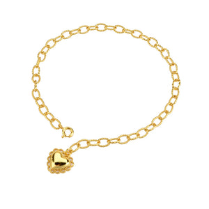 Heart Link Bracelet