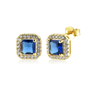 LUXE Esther Halo Stud Earrings