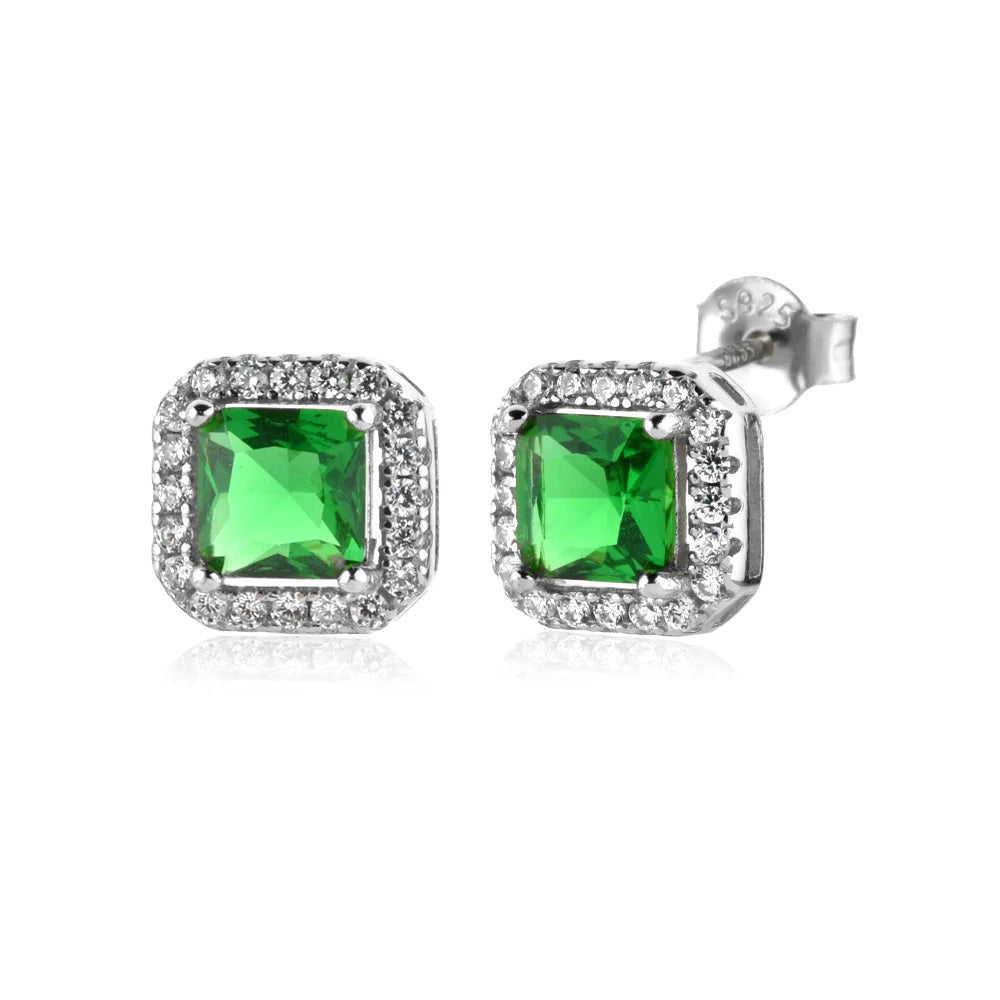 LUXE Esther Halo Stud Earrings