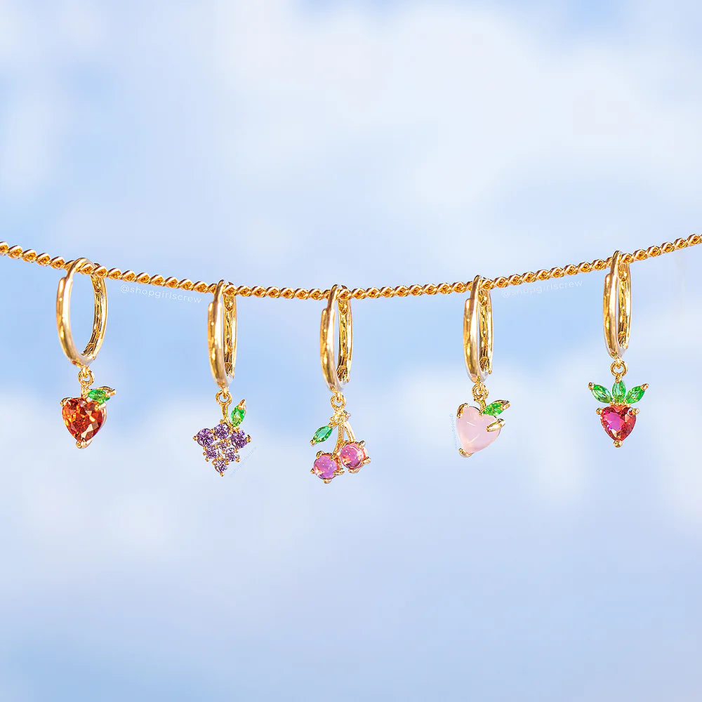Girls Crew Fruit Basket Hoop Set