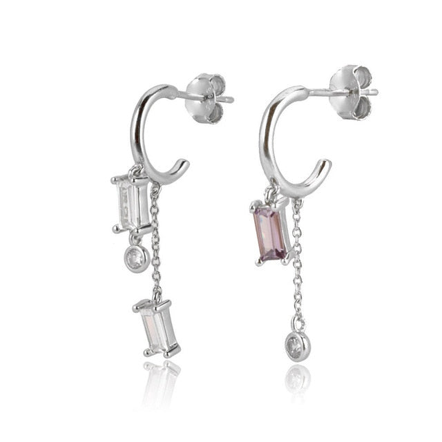 
            
                Load image into Gallery viewer, Mis-matched Drop Earrings
            
        