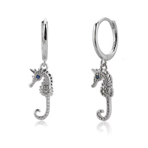 
            
                Load image into Gallery viewer, Seahorse Drop Earrings
            
        