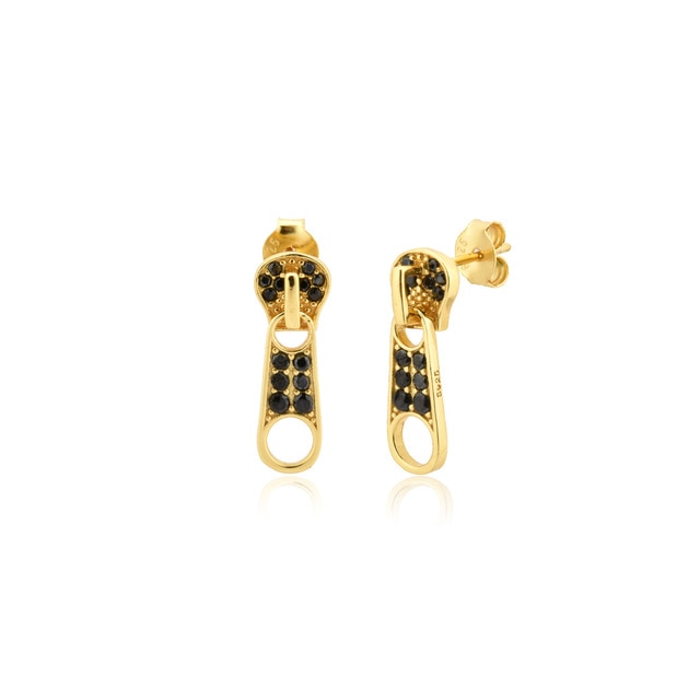 Zipper Earrings
