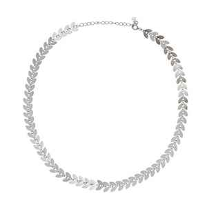 Leaf Necklace and Bracelet