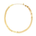Leaf Necklace and Bracelet