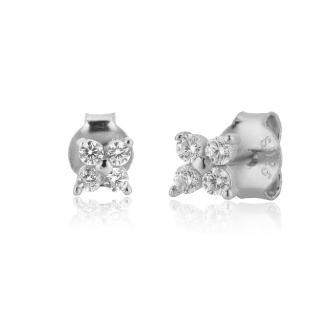 Flower Petal Stud Earrings