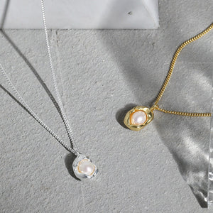 Shelled Pearl Pendant