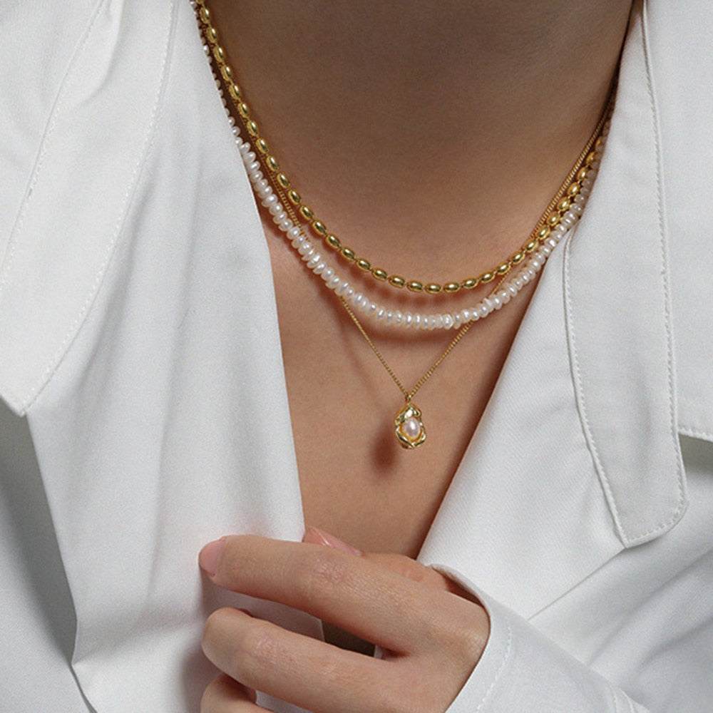 Shelled Pearl Pendant