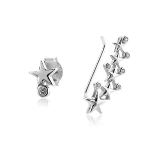 
            
                Load image into Gallery viewer, Star Climber and Stud Earrings
            
        